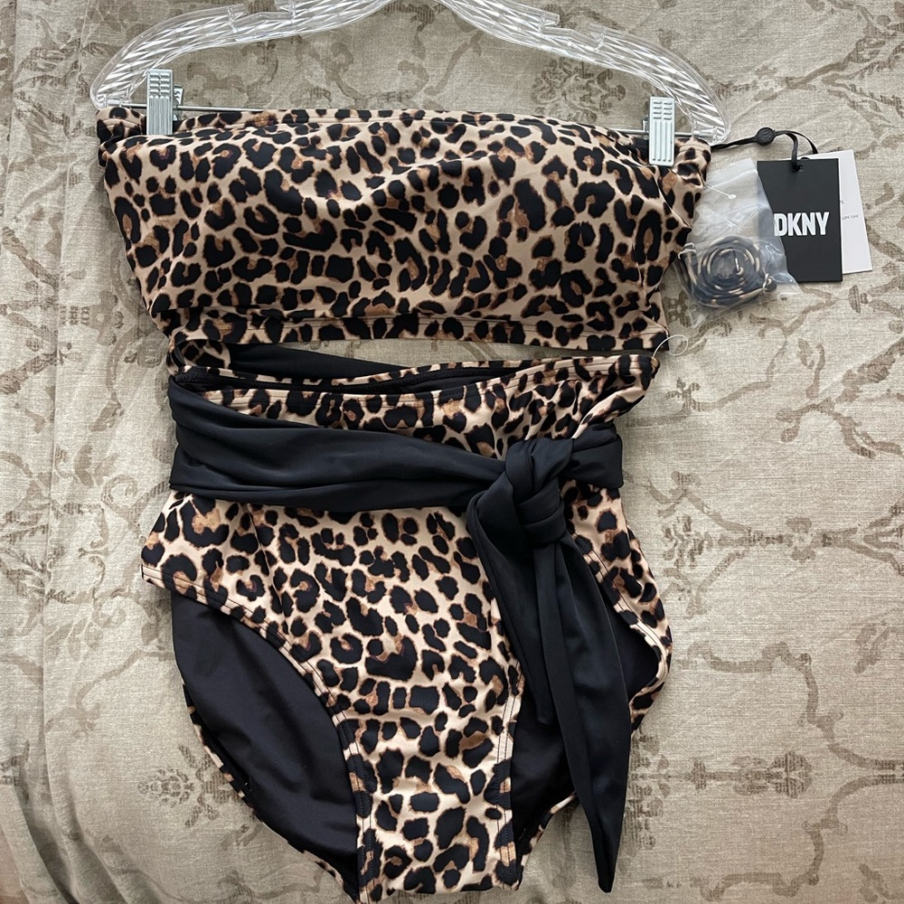 DKNY bathing one piece bathing suit